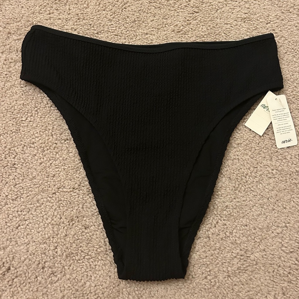 Aerie High-Waisted Cheeky Bikini Bottoms